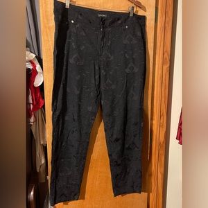 6th & Lane Black Denim Jeans with Lace detailing